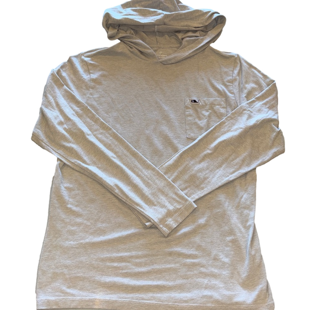 Vineyard Vines Kids Large Edgartown Hooded Long-Sleeve T-Shirt - Picture 4 of 5